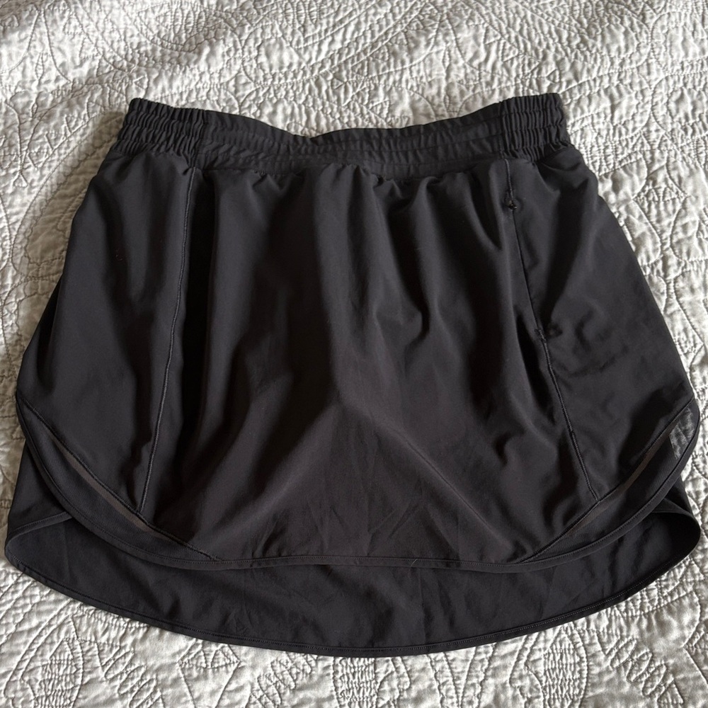 lululemon athletica Black Midi Skirt